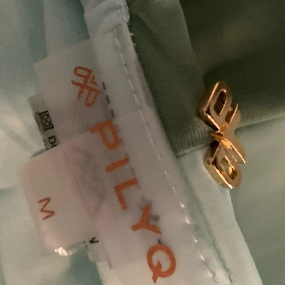 NWT‎ PILYQ AZURA TWO TONE TENNY BIKINI BOTTOM